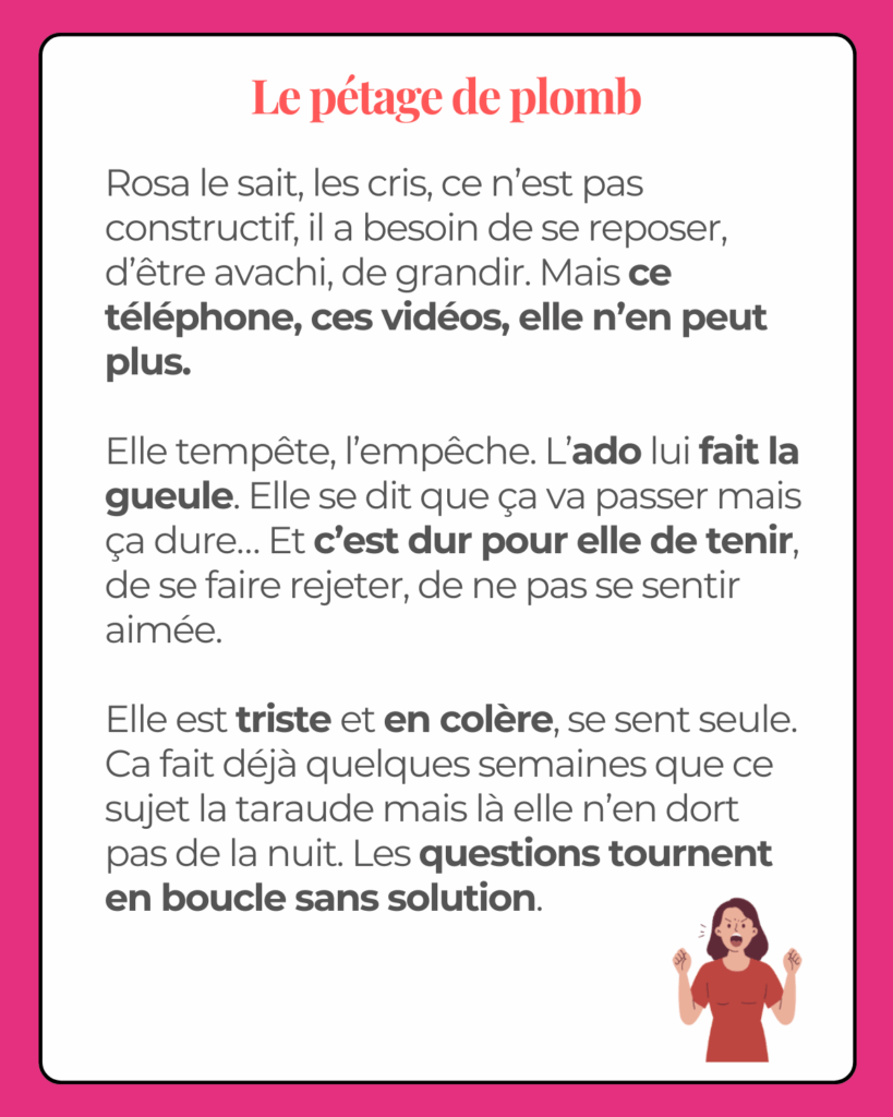 Rosa, adolescente accompagnée par Mélanie Yahiaoui – étude de cas « écrans et ados